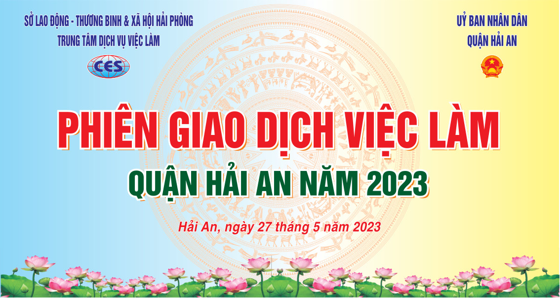 PHIÊN GIAO DỊCH VIỆC LÀM QUẬN HẢI AN NĂM 2023