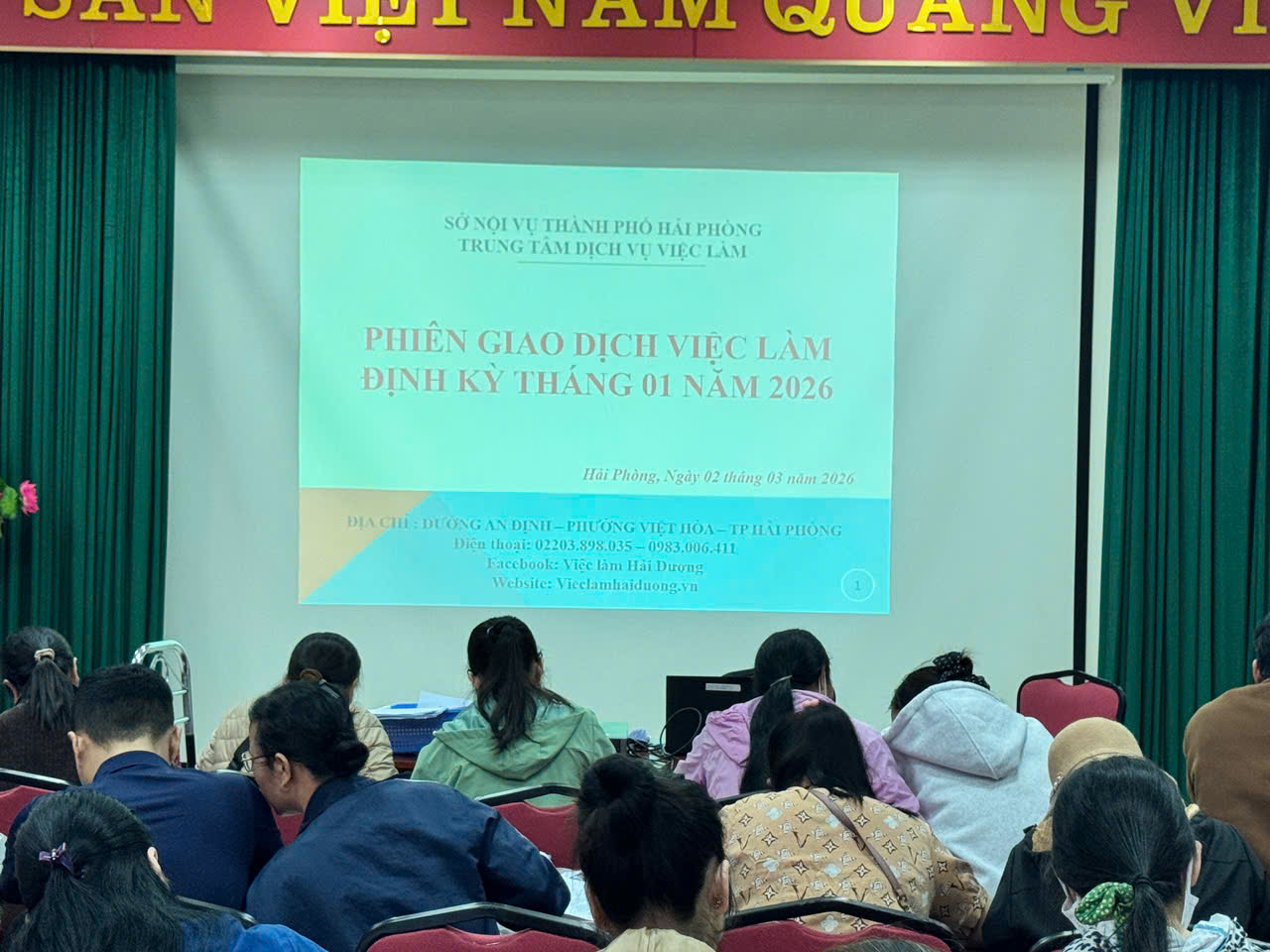 Phiên Giao dịch việc làm định kỳ tháng 3 năm 2026