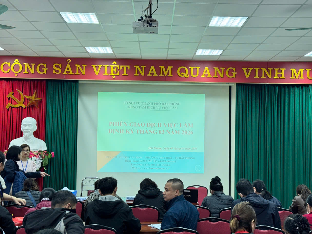 Phiên Giao dịch việc làm định kỳ tháng 3 năm 2026