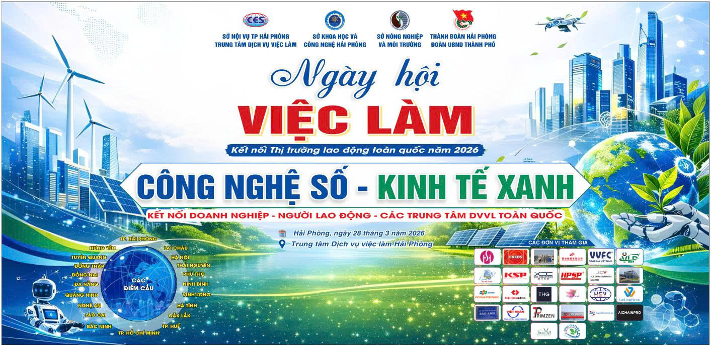 PHIÊN NGÀY HỘI VIỆC LÀM CÔNG NGHỆ SỐ - KINH TẾ XANH
