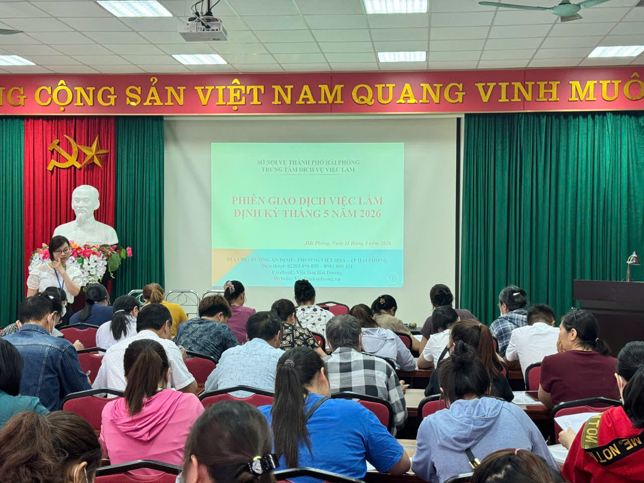 Phiên Giao dịch việc làm định kỳ tháng 5 năm 2026