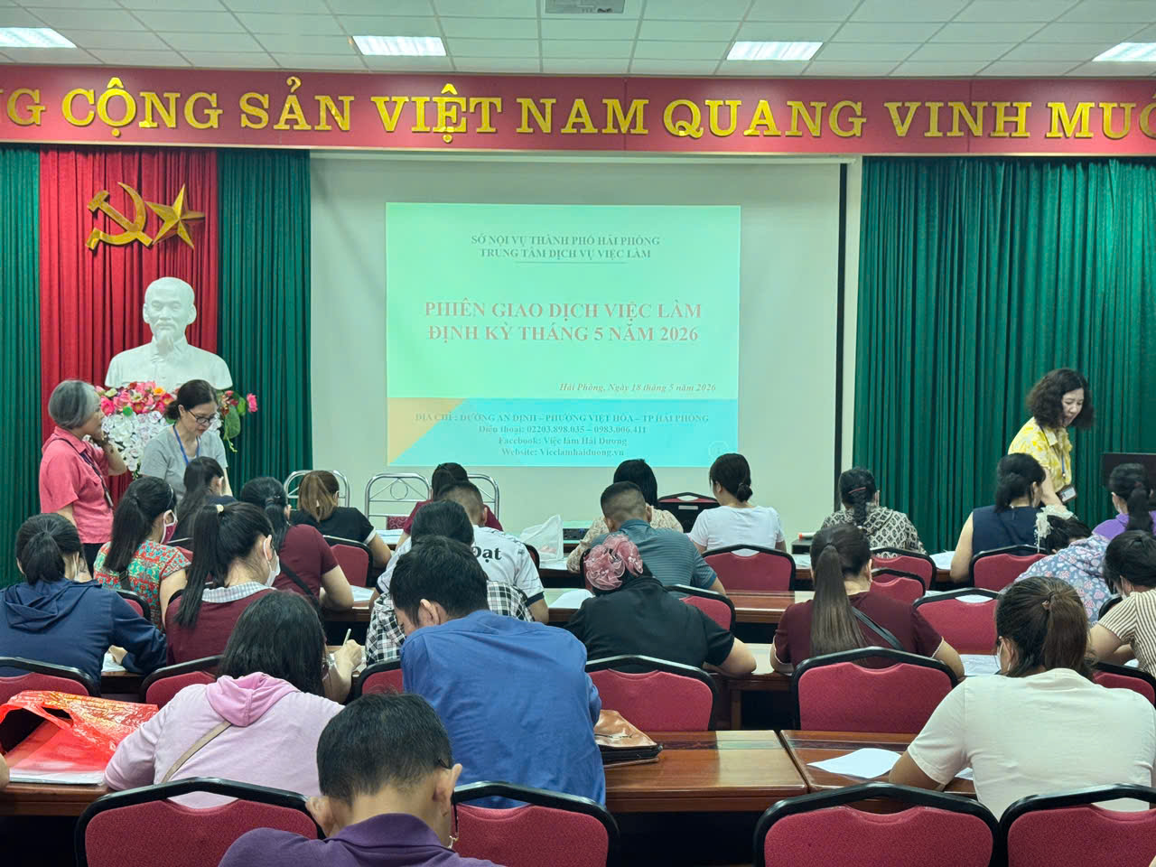 Phiên Giao dịch việc làm định kỳ tháng 5 năm 2026