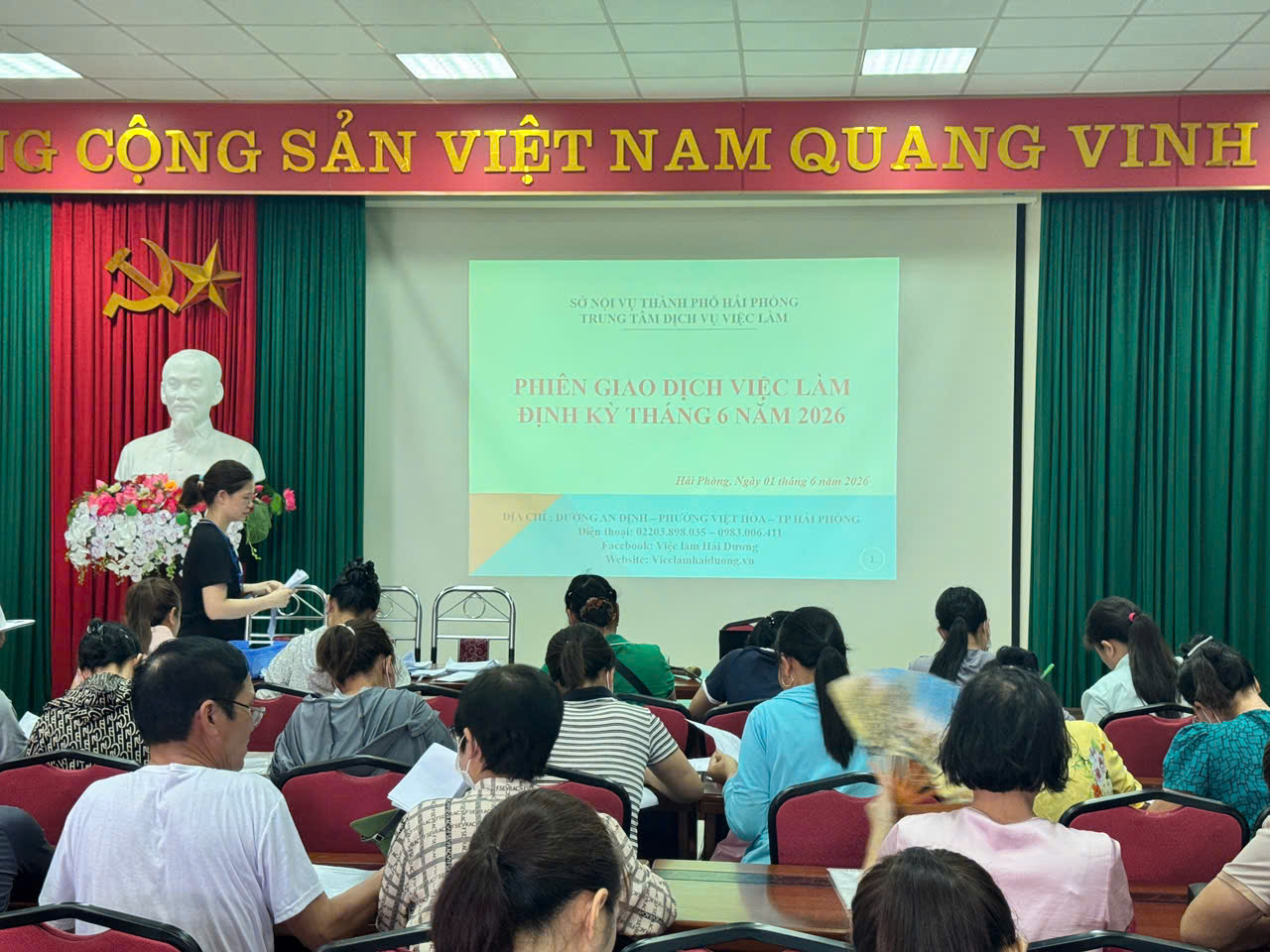Phiên Giao dịch việc làm định kỳ tháng 6 năm 2026