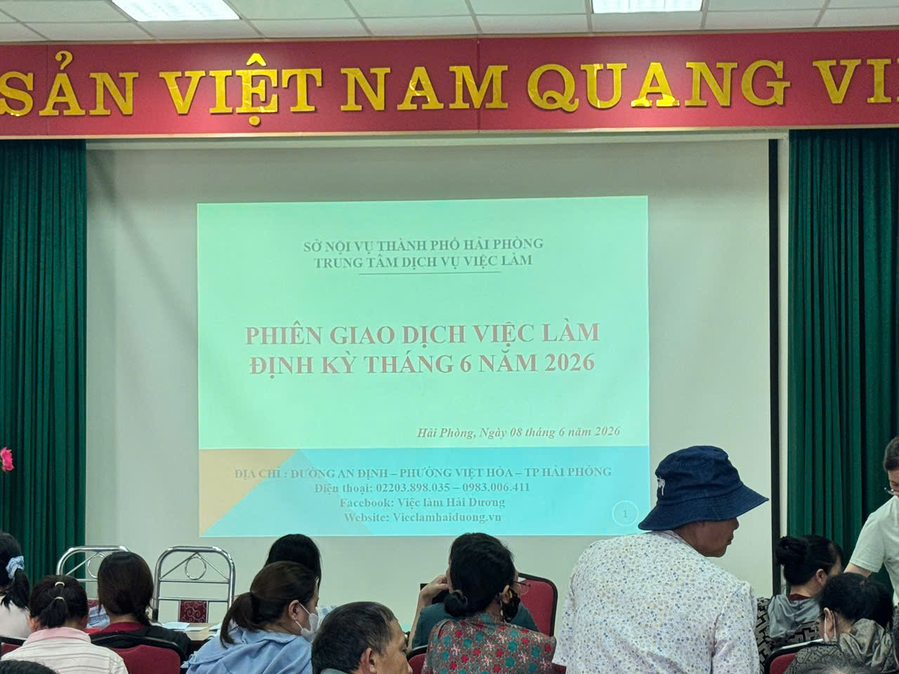 Phiên Giao dịch việc làm định kỳ tháng 6 năm 2026