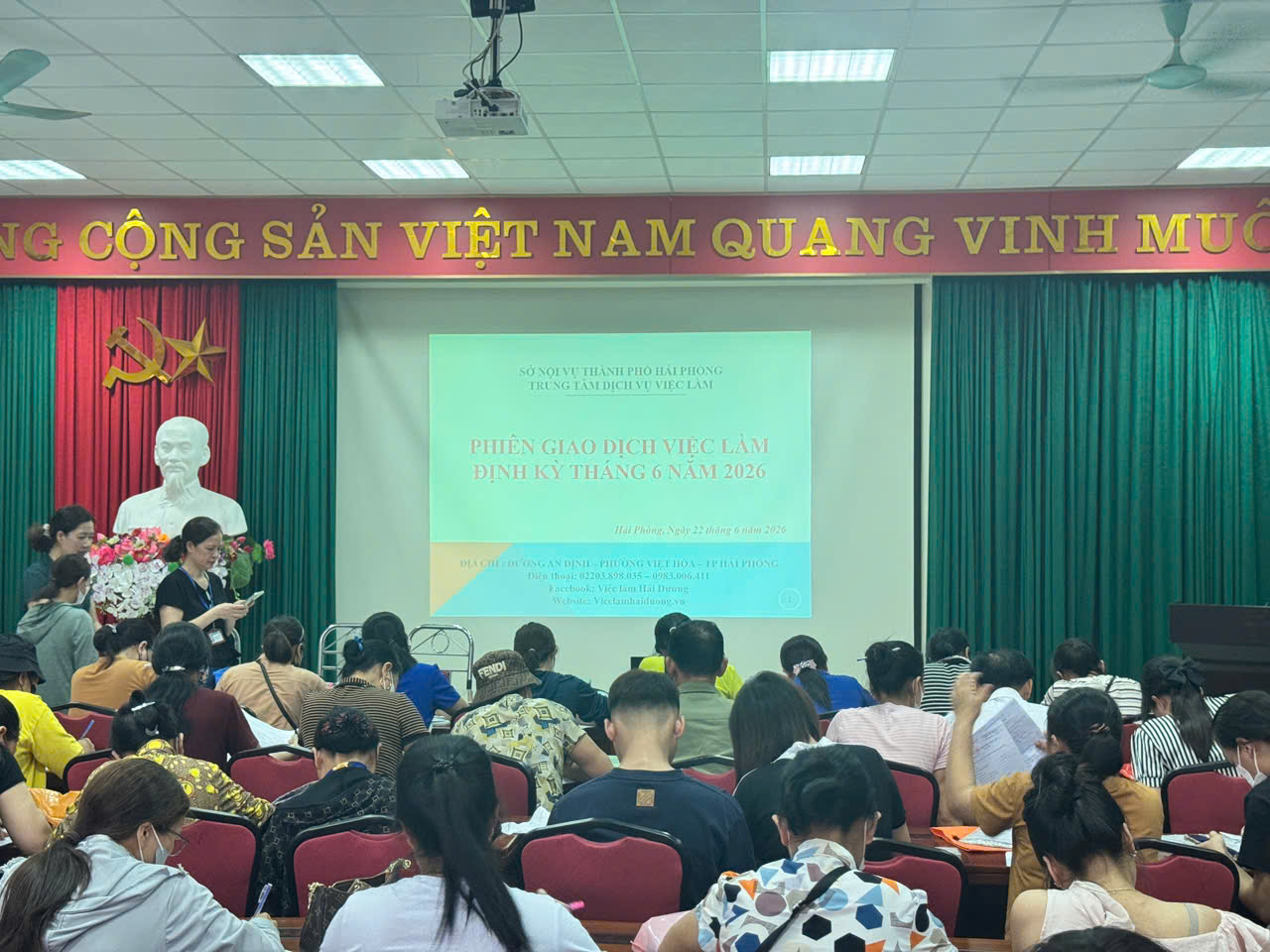 Phiên Giao dịch việc làm định kỳ tháng 6 năm 2026