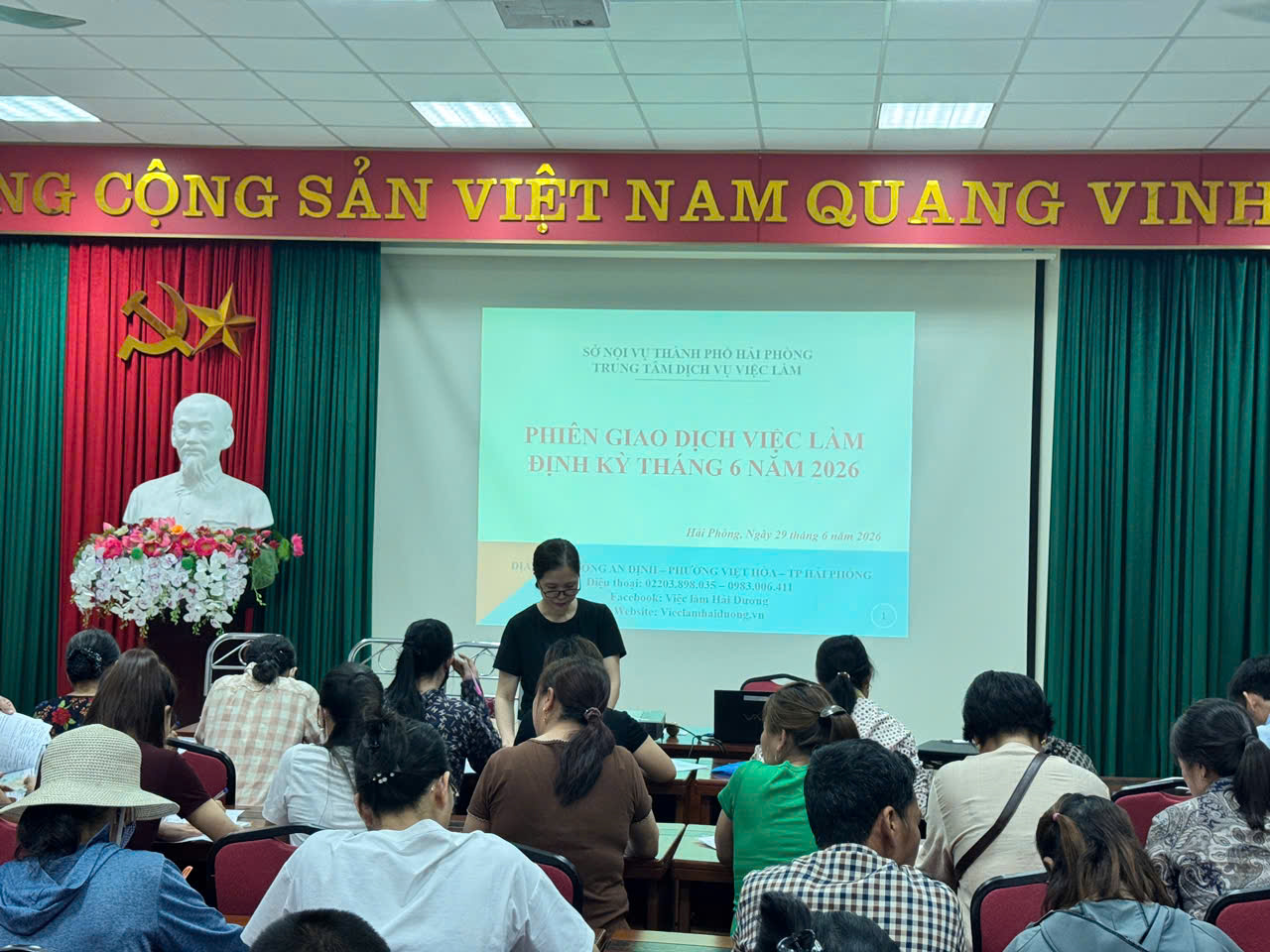 Phiên Giao dịch việc làm định kỳ tháng 6 năm 2026