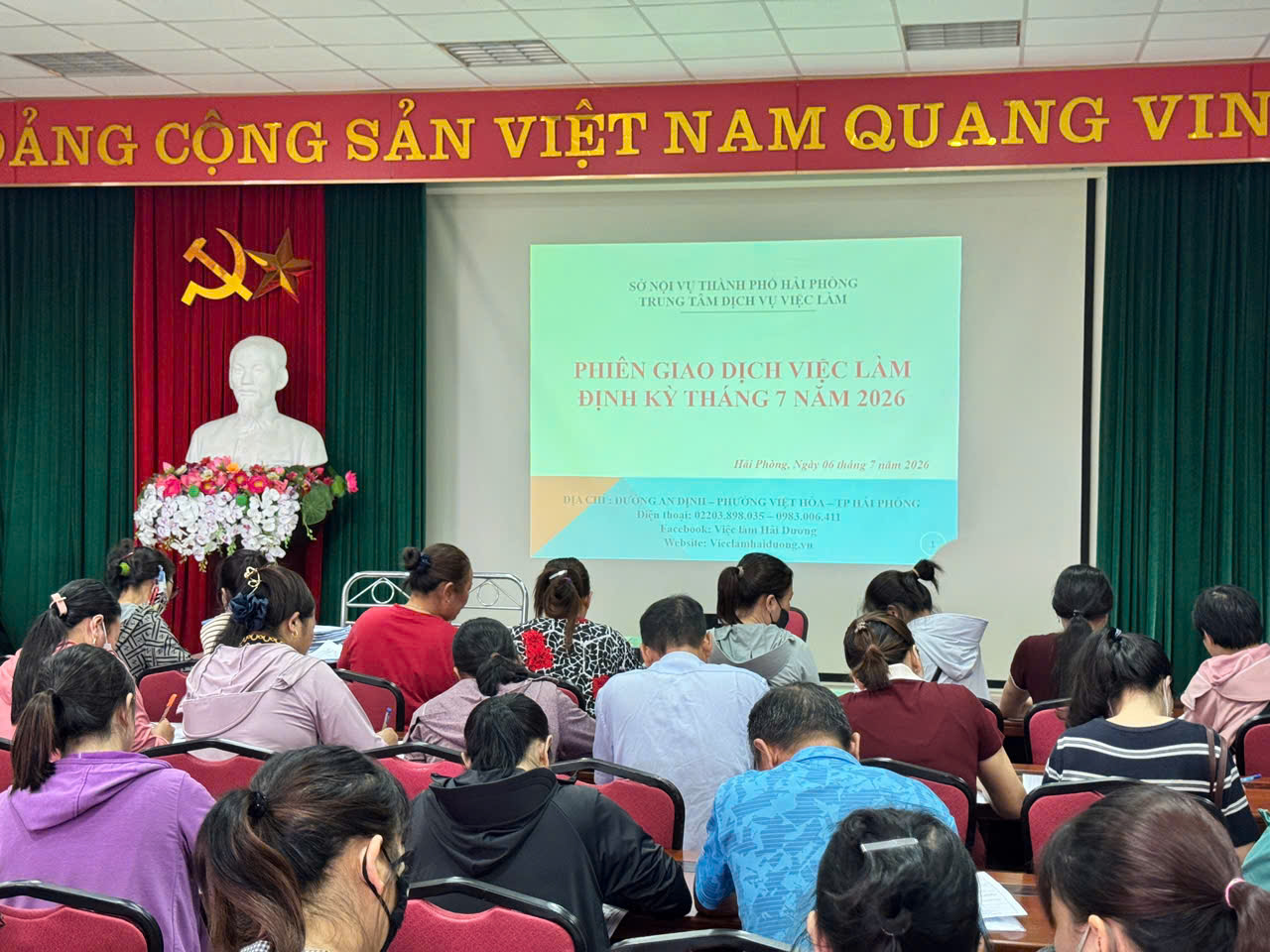 Phiên Giao dịch việc làm định kỳ tháng 7 năm 2026