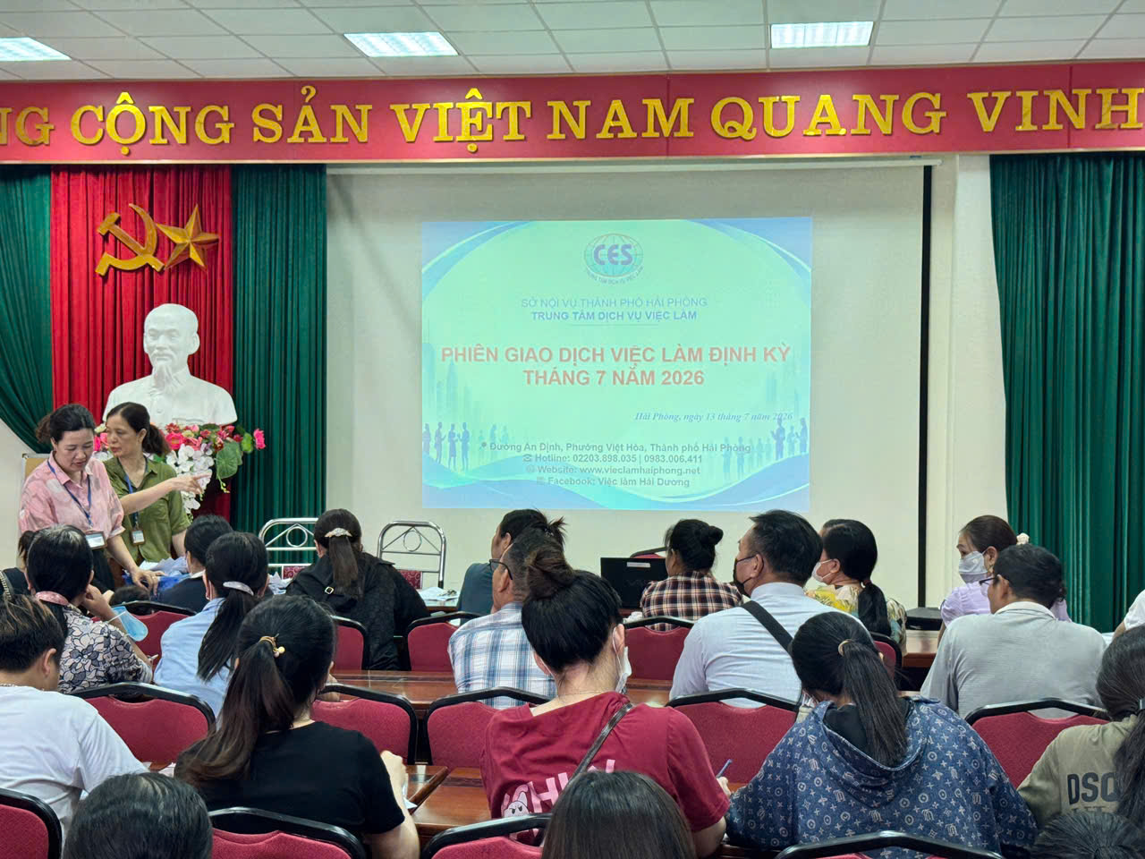 Phiên Giao dịch việc làm định kỳ tháng 7 năm 2026