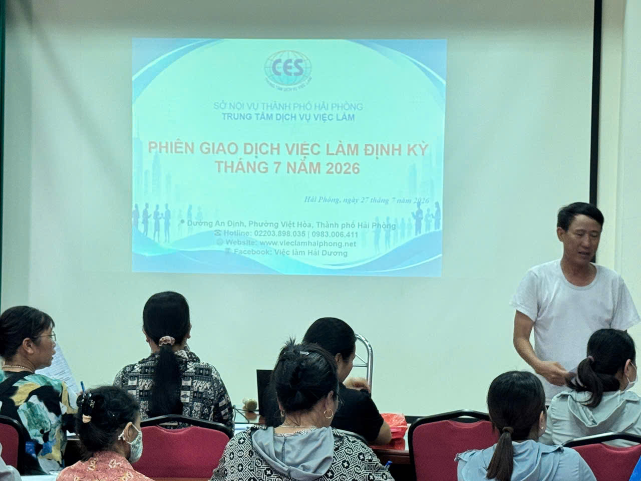 Phiên Giao dịch việc làm định kỳ tháng 7 năm 2026
