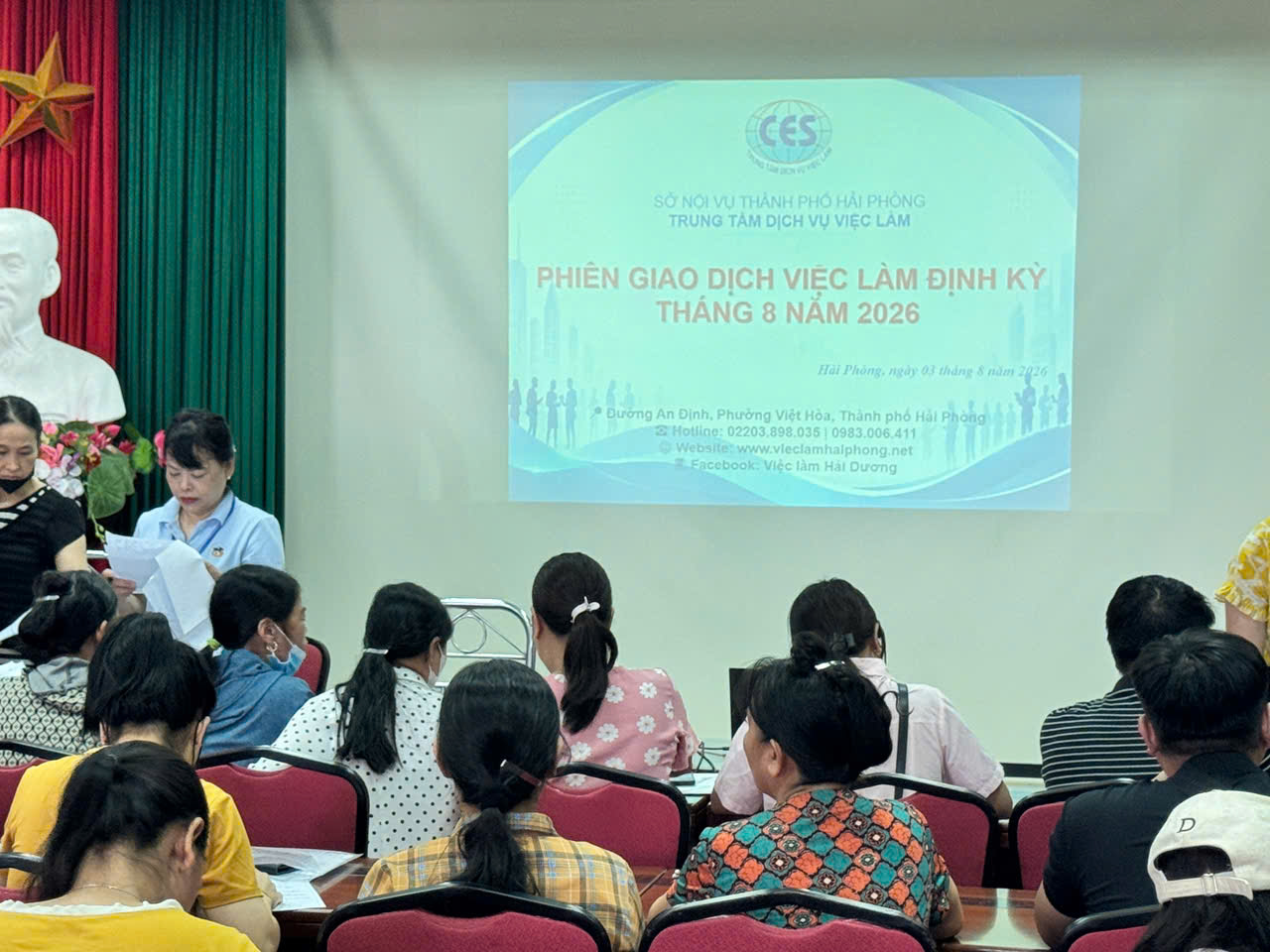 Phiên Giao dịch việc làm định kỳ tháng 8 năm 2026