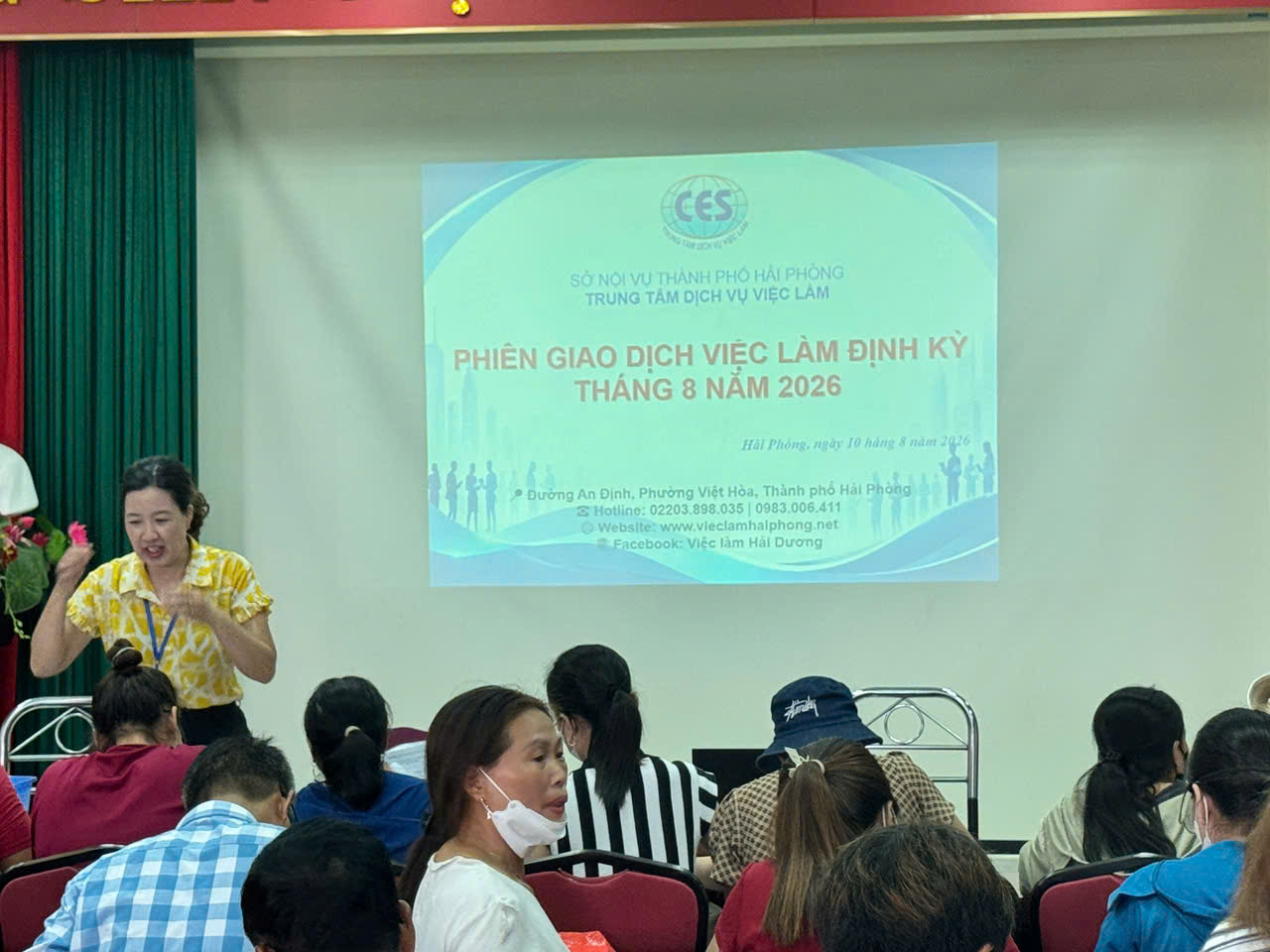 Phiên Giao dịch việc làm định kỳ tháng 8 năm 2026