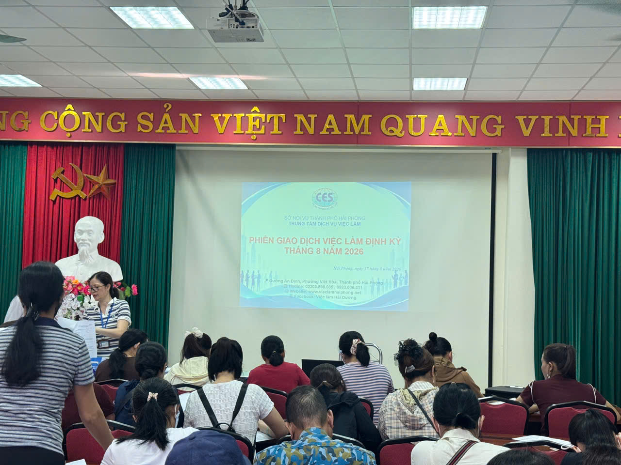 Phiên Giao dịch việc làm định kỳ tháng 8 năm 2026