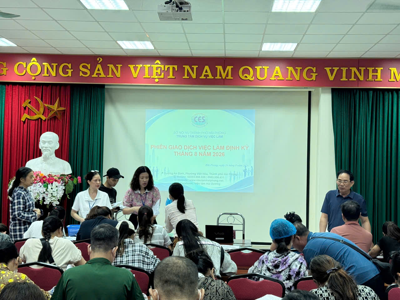 Phiên Giao dịch việc làm định kỳ tháng 8 năm 2026