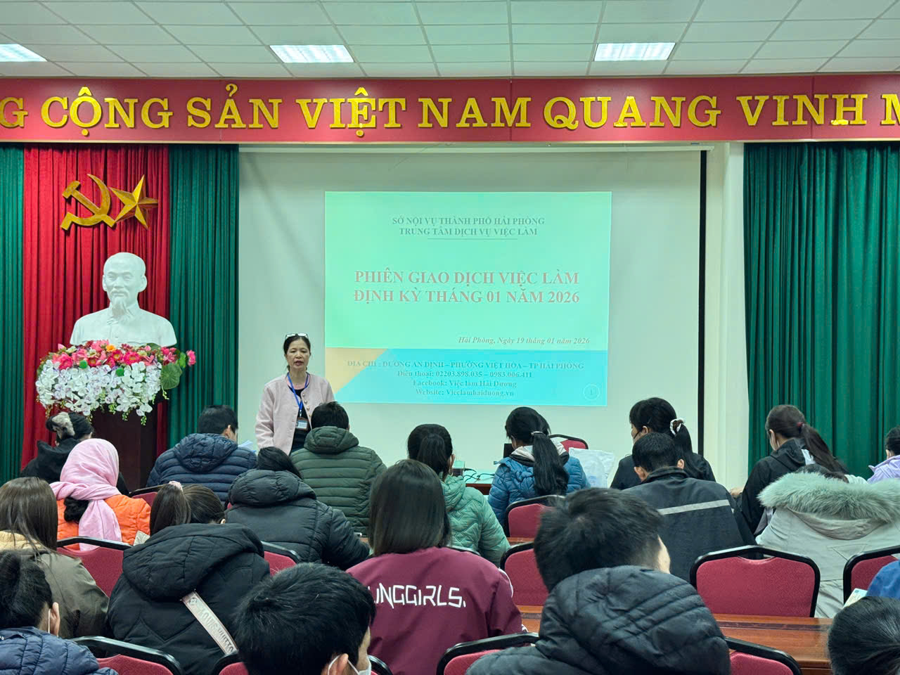 Phiên Giao dịch việc làm định kỳ tháng 01 năm 2026